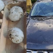 foto grindina de marimea unei mingi de ping pong in romania masini avariate si culturi agricole distruse 49971f4