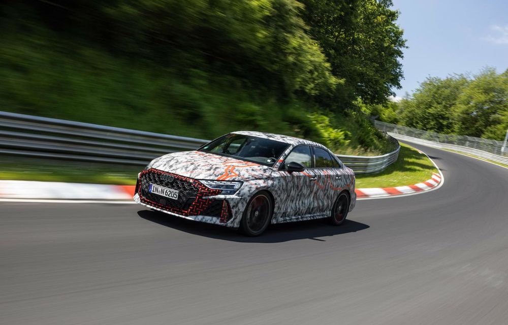 VIDEO: Noul Audi RS 3 facelift, record pe Nurburgring - Poza 1