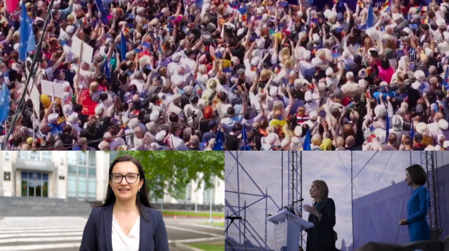 VIDEO Republica Moldova deține statutul de țară candidat pentru aderare la UE de 2 ani „de muncă intensă”