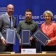 zelenski semneaza un pact de securitate cu uniunea europeana la bruxelles ce prevede acesta f254230