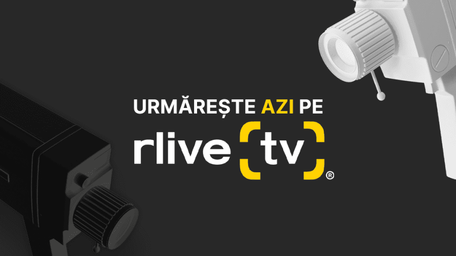 Andrei Spînu și Alexei Buzu susțin o conferință de presă. Ce alte evenimente poți urmări în direct pe RLIVE TV