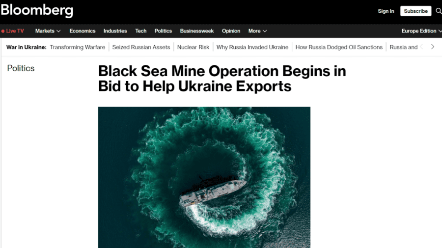 Operațiunea României, Turciei și Bulgariei pe Marea Neagră ar aduce mai multă siguranță pentru Portul Giurgiulești